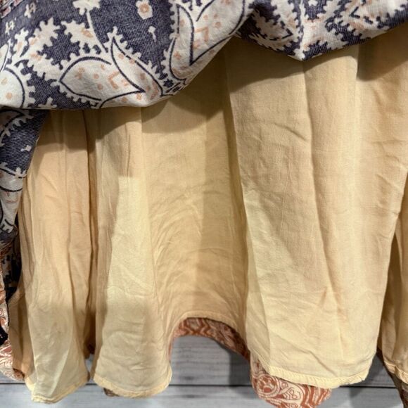 Anthropologie Maeve Cour Royal Corduroy Dress Size 4 Sleeveless Boho Midi - Picture 4 of 12